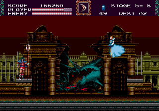 Castlevania: Bloodlines screenshot 4 for Sega Genesis